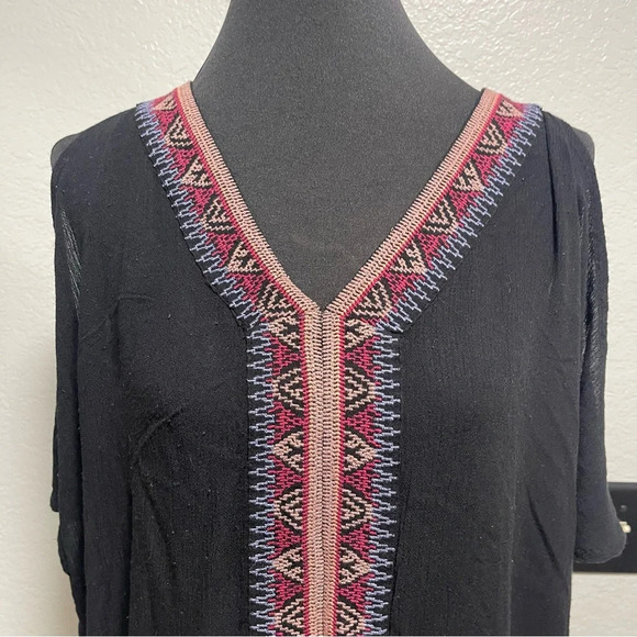 O’Neill Women’s Cap Sleeve Swimsuit Cover Up SMALL - Picture 2 of 6